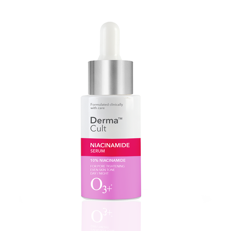 Derma Cult 10% Niacinamide Face Serum For Acne  Dark Spots O3+