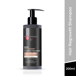 O3+ Men Densiderm Anti Hair Loss Shampoo for Dense hair & Regrowth | 200 ml