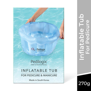 Pedilogix Inflatable Tub For Pedicure & Manicure Easy Use