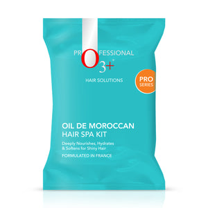 O3+ Oil De Moroccan Hair Spa Kit With Argan Oil Hair Mask For All Hair Type (40g + 22ml)